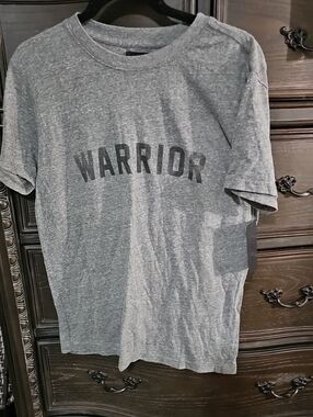 Spiritual Gangster Gray 'Warrior' Short-Sleeve Tee‎
